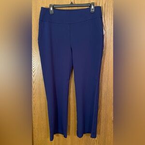 Dear Scarlett- Magic Pants, Straight Leg, Navy, 1X